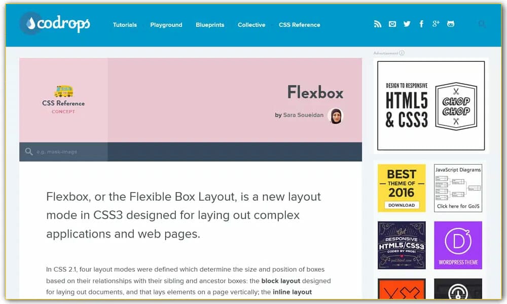 Flexbox Codrops CSS Reference