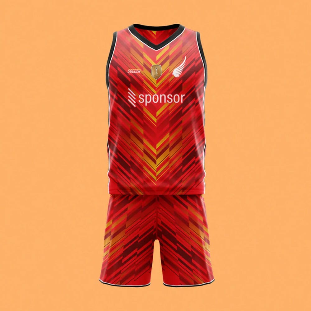 Free Basketball Jersey Mockup PSD Template