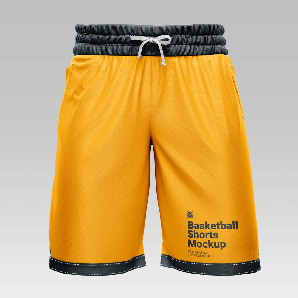 Free Basketball Shorts Mockup Set