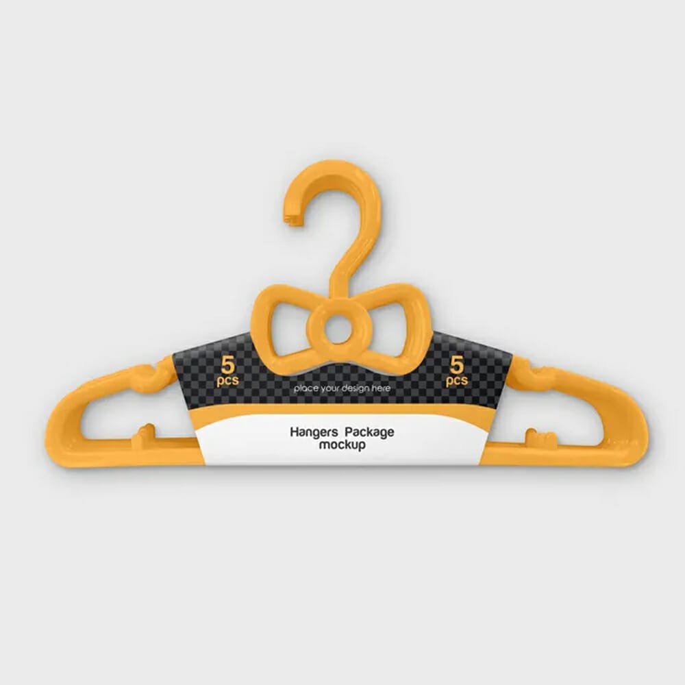 Free Hangers Package Mockup PSD