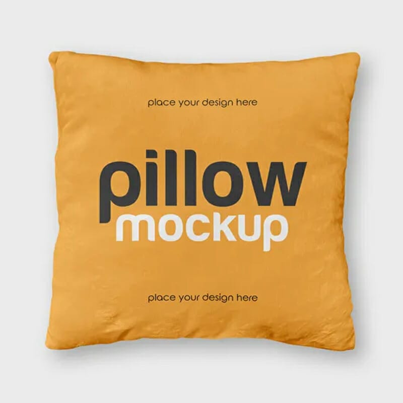 Free Pillow Mockup PSD