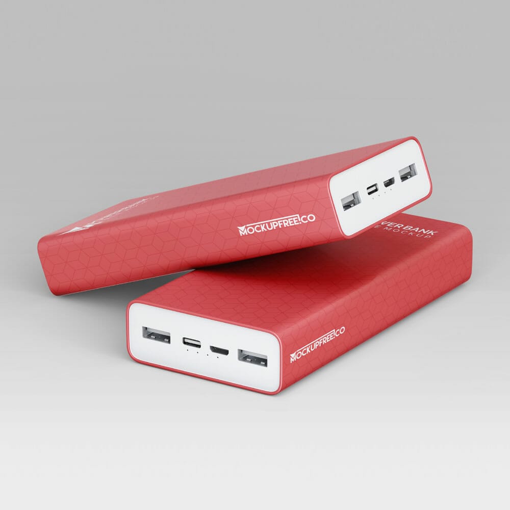 Free Power Bank Mockup PSD CSS Author Free Power Bank Mockup PSD CSS Author