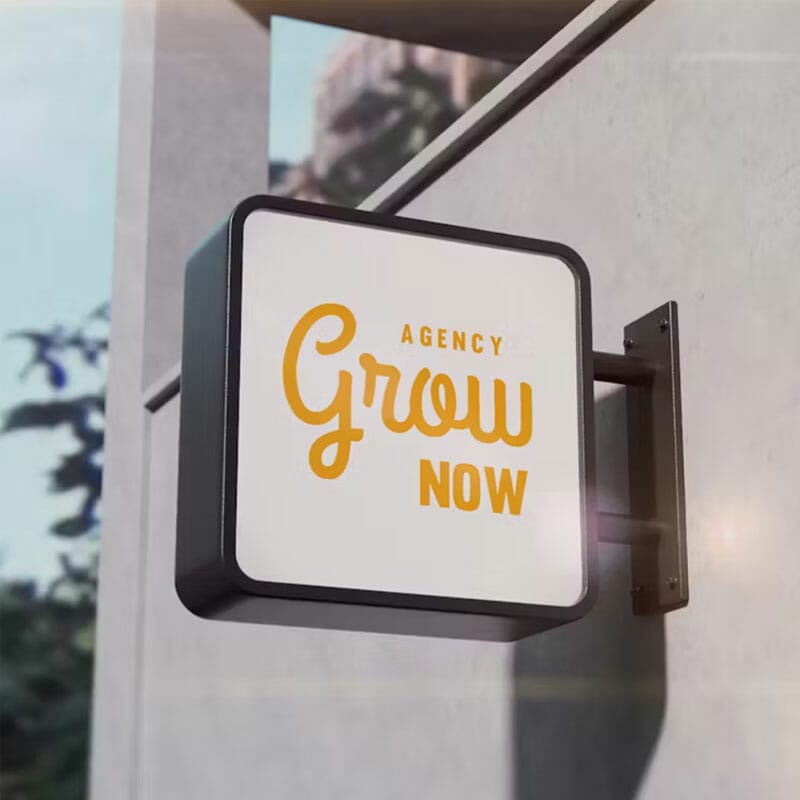 Free Signage Mock up PSD