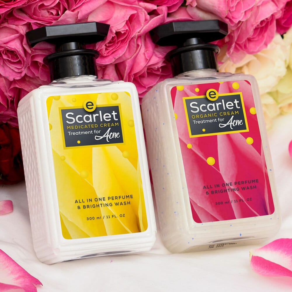 Free Skin Treatment Product Bottle Mockup PSD