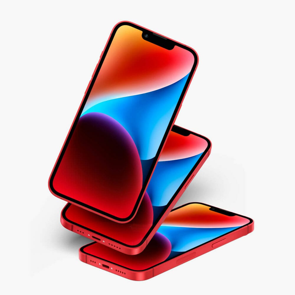 Free iPhone 14 Mockup PSD