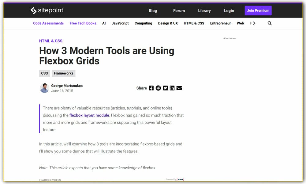 How 3 Modern Tools are Using Flexbox Grids