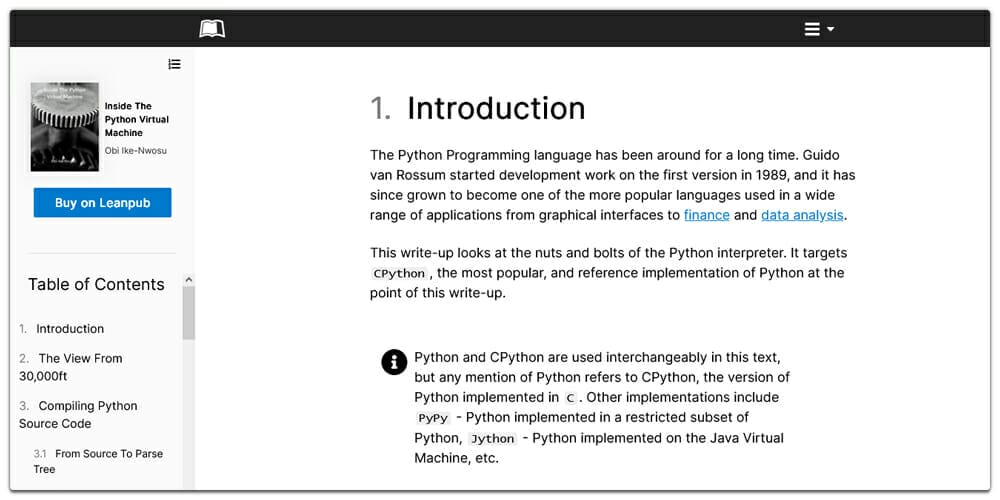 Inside The Python Virtual Machine