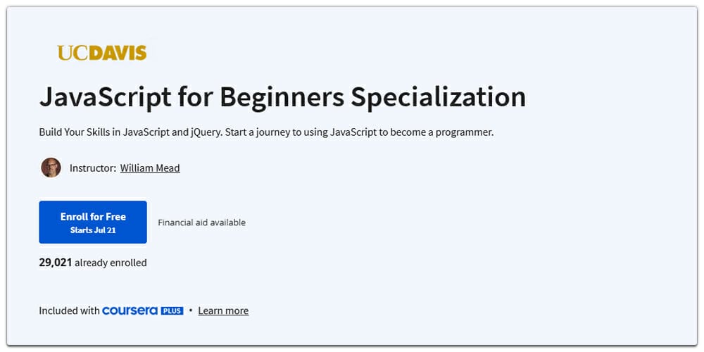 JavaScript for Beginners
