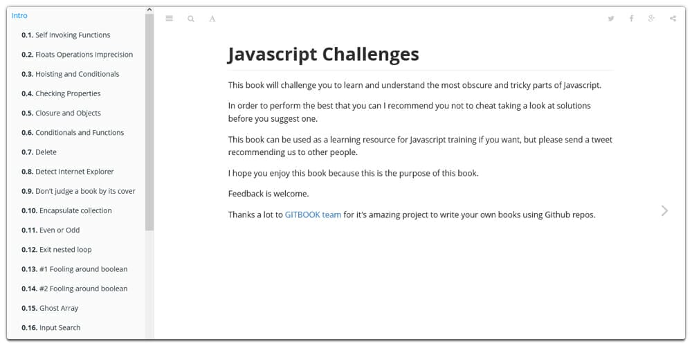 Javascript Challenges