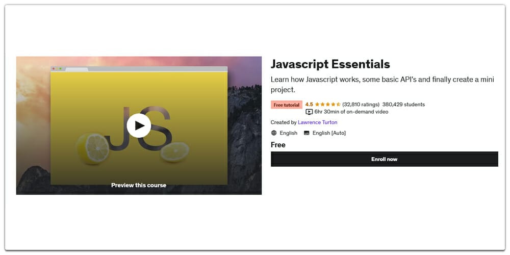 Javascript Essentials