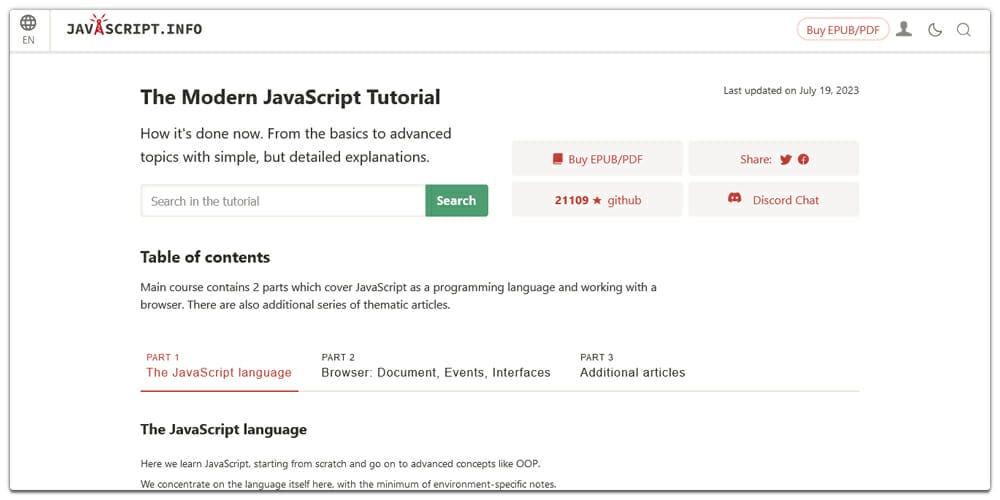 Javascript Info