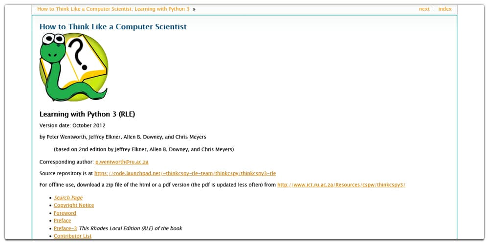 Learning with Python 3
