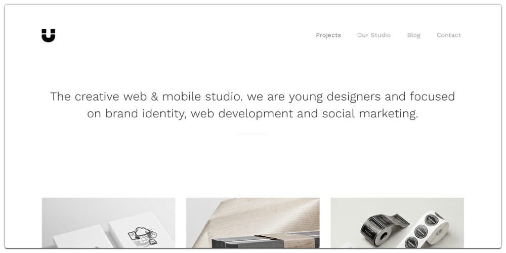 Magnet Portfolio Template