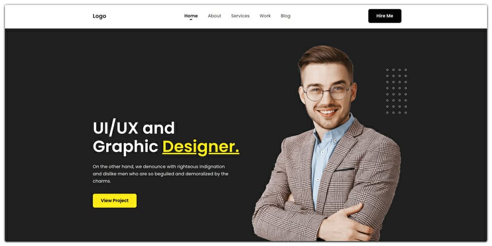Free Bootstrap Portfolio Templates » CSS Author