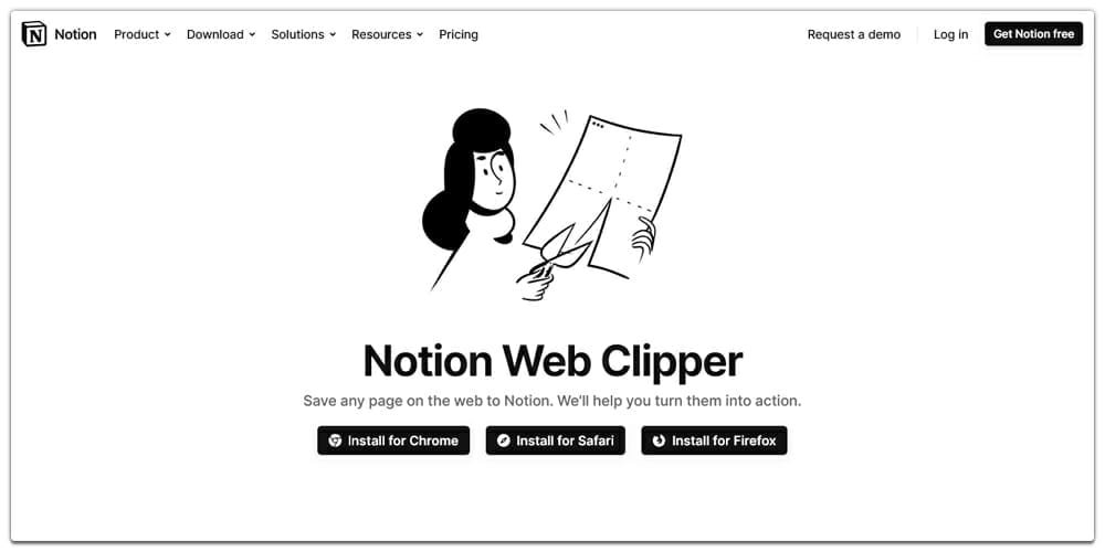 Notion Web Clipper