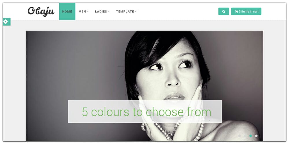 Obaju E commerce Template