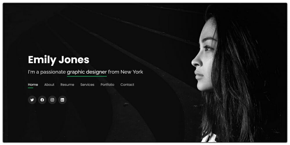 Free Bootstrap Portfolio Templates » CSS Author