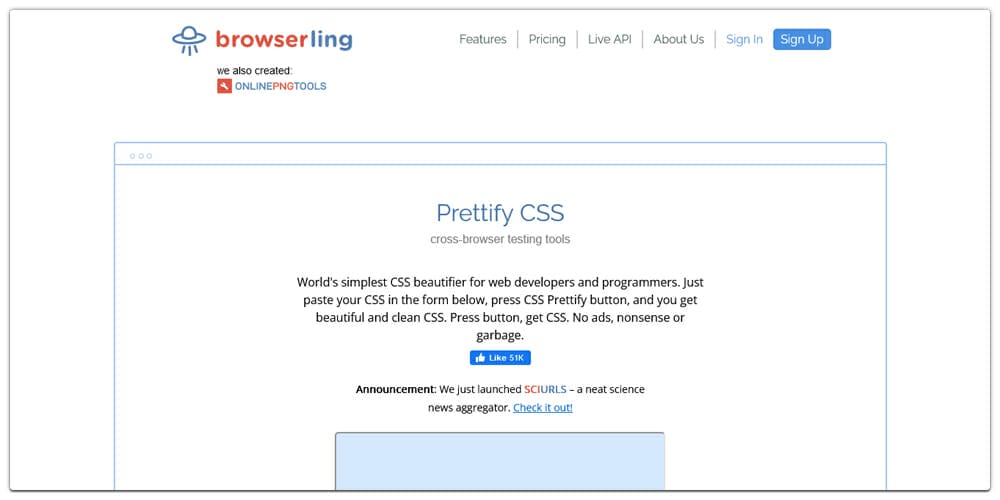 Prettify CSS