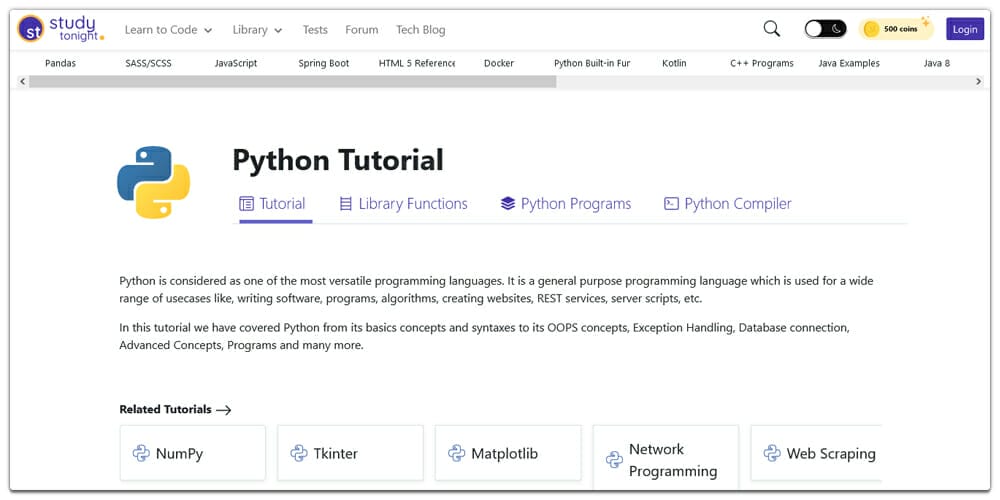 Python Tutorial for Beginners