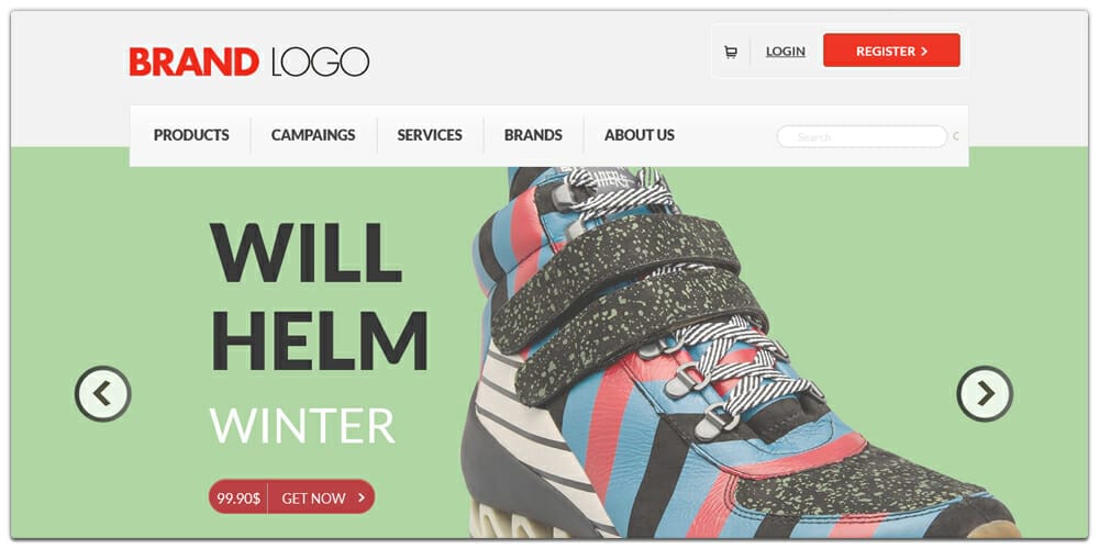 eCommerce Bootstrap Responsive Template