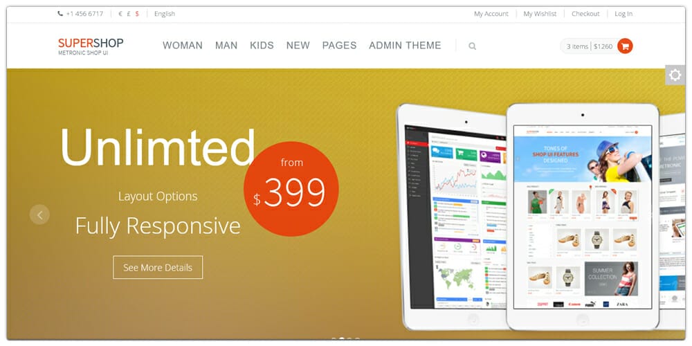 eCommerce Website Template