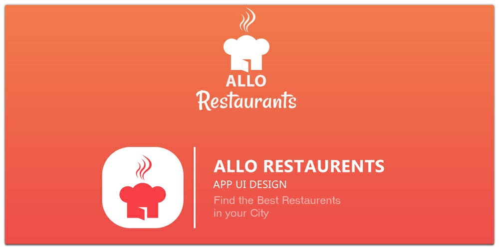 Allo Restaurent App UI Kit