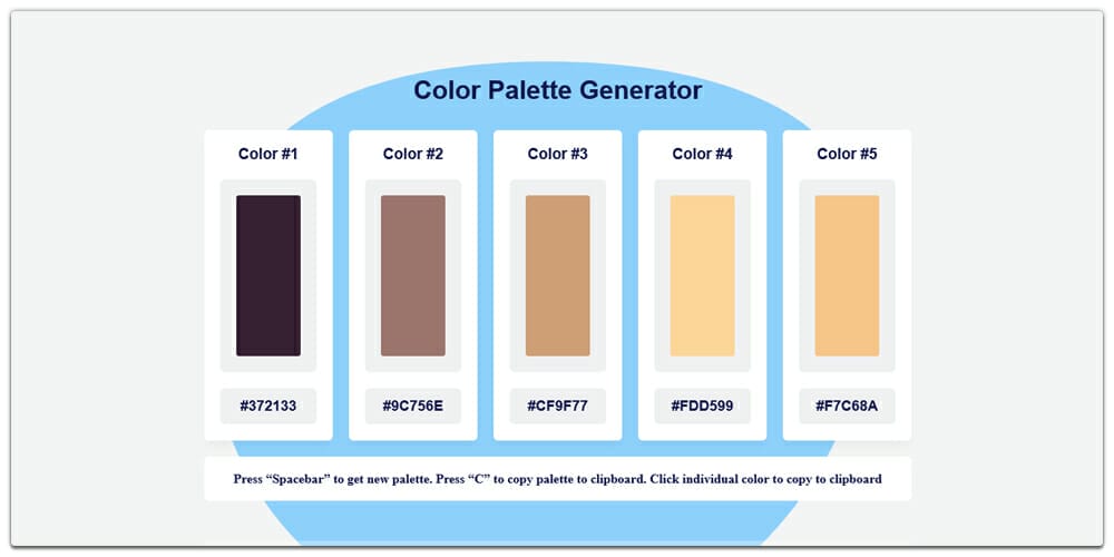 Color Palette Generator