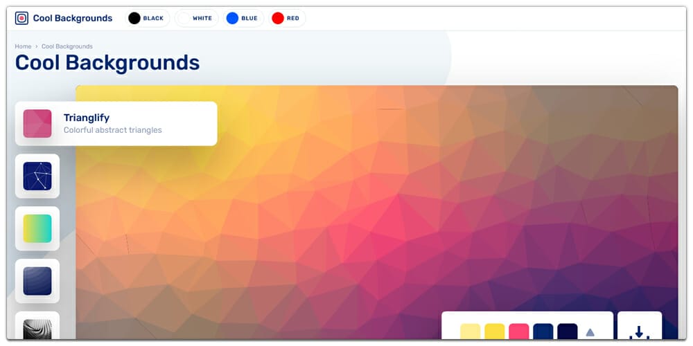 Coolbackgrounds Generator