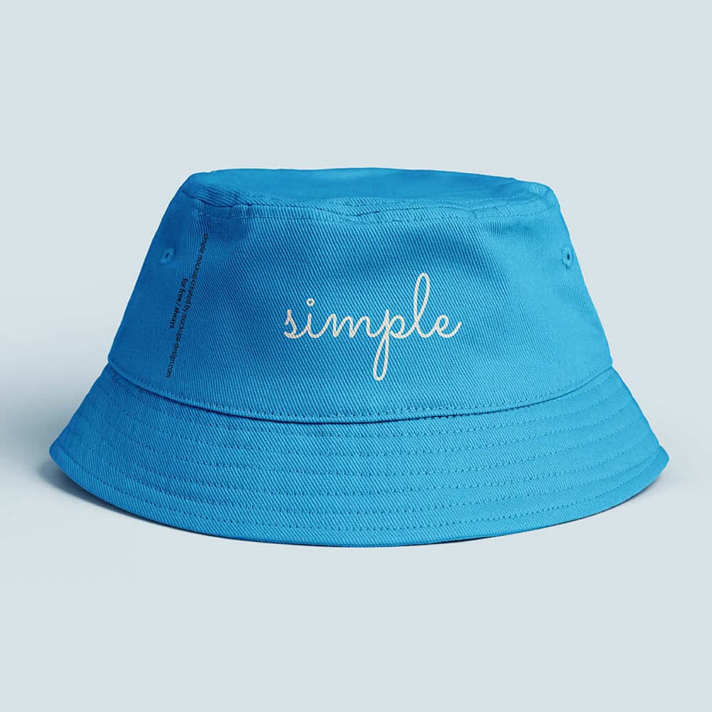 Free Bucket Hat Mockup PSD