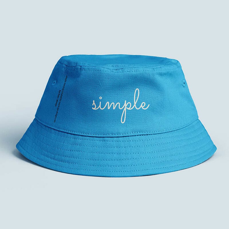 Free Bucket Hat Mockup PSD