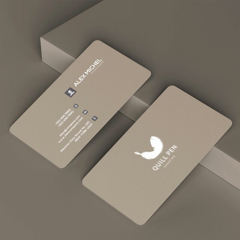 Free Business Card Branding Mockup PSD Set