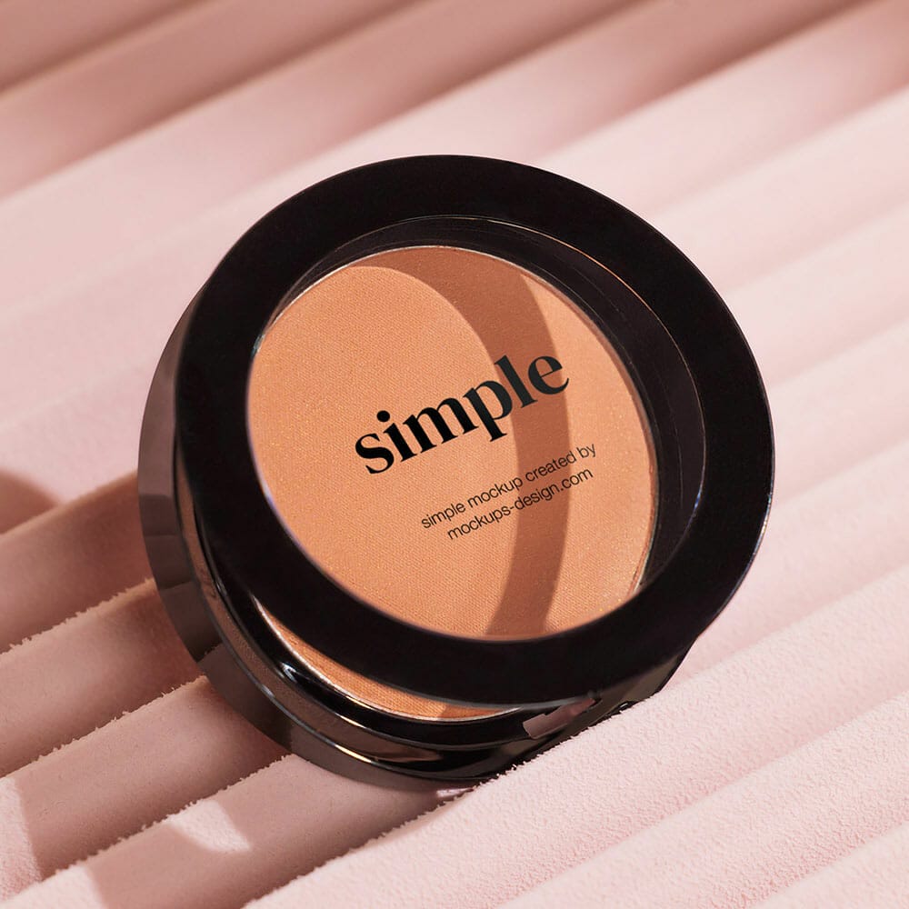 Free Eye Shadow Mockup PSD