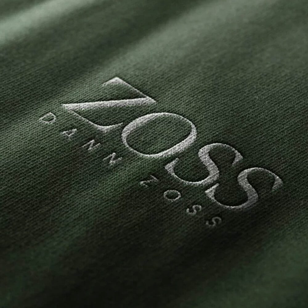 Free Logo Mockup Clothing Embroidered PSD