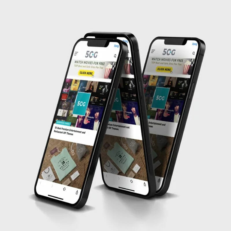 Free UI UX App Presentation Mockup PSD