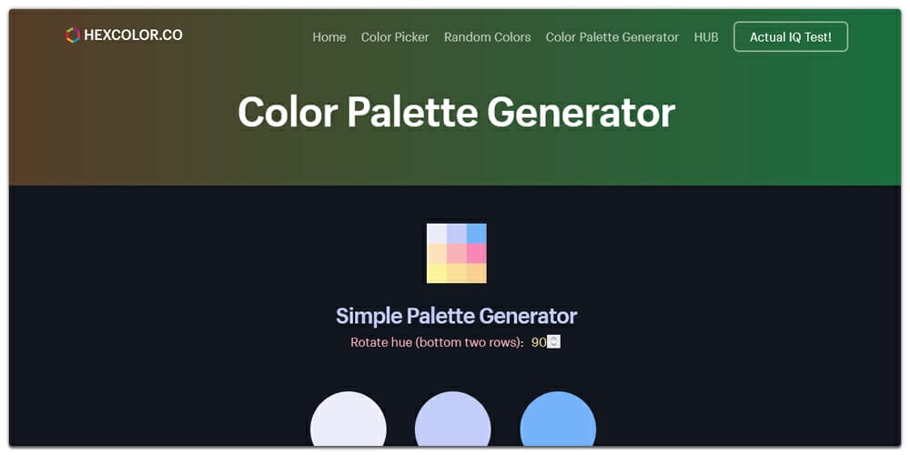 Palette Generator