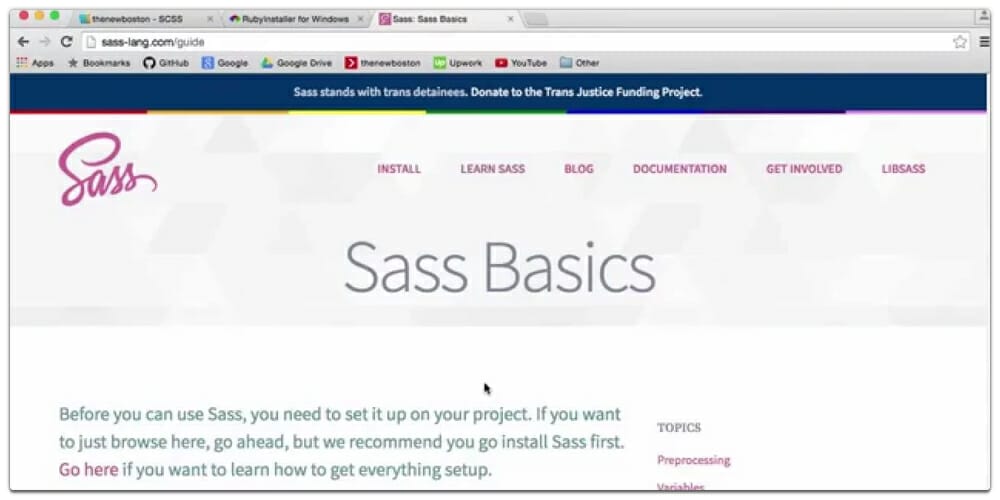 Sass and SCSS Tutorial for Beginners