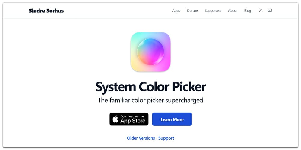 System Color Picker