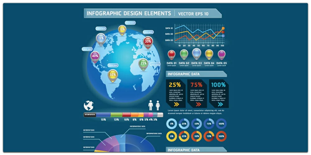 Year Infographic and Diagram