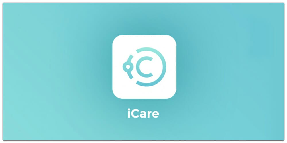 iCare Mobile App PSD