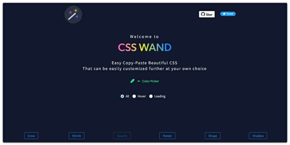CSS Wand