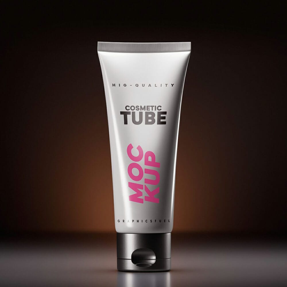 Cosmetic Tube Mockup