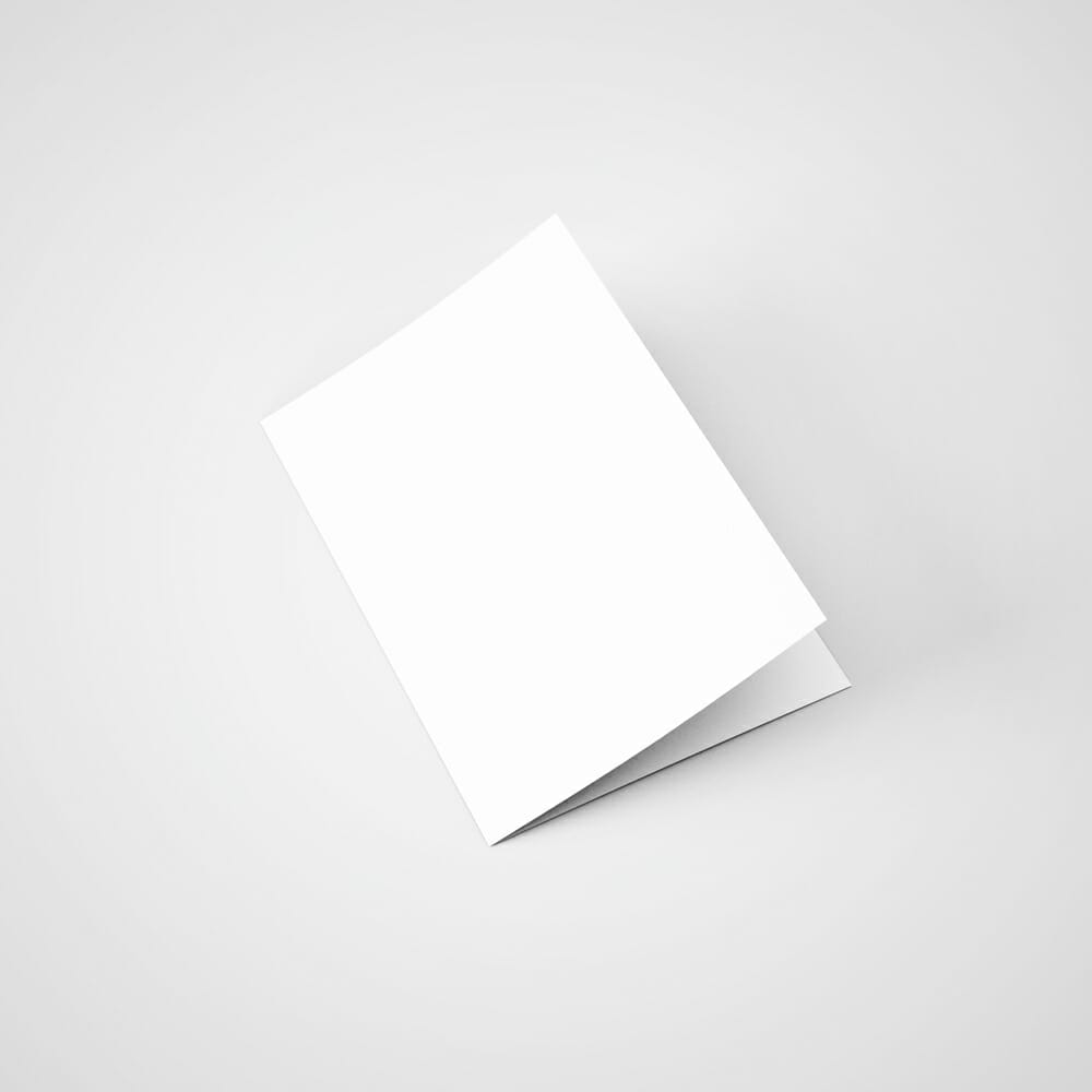 Free A5 Bifold Brochure Mockup PSD