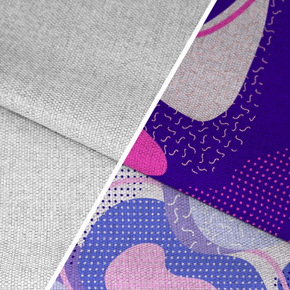 Free Cotton Fabric Print Mockup PSD