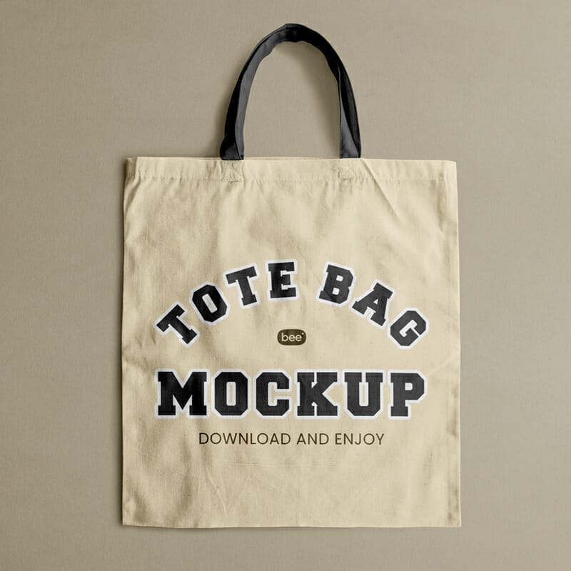 Free Material Shopping Bag Mockup