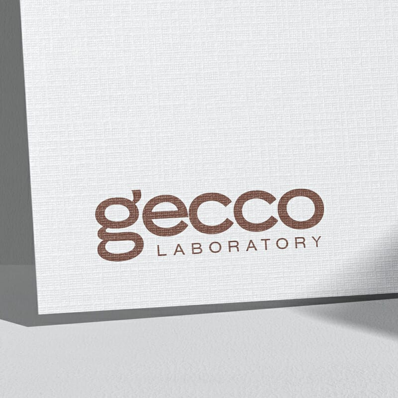 Paper Fabric Pattern Logo Mockup PSD