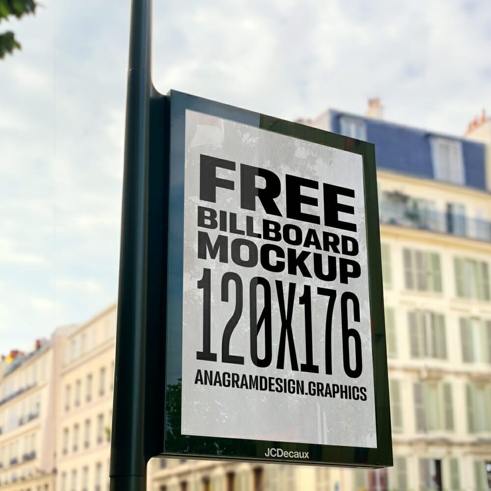Paris Billboards Mockup PSD