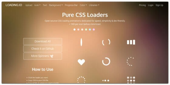 Nice Loading Animation For Websites » CSS Author