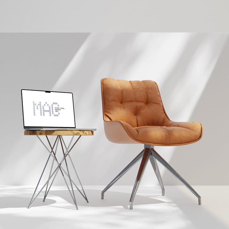 Arancia Macbook Pro 16 Mockup