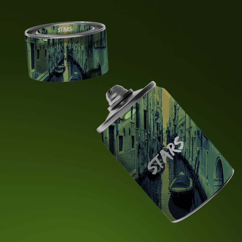 Body Spray Mockup PSD