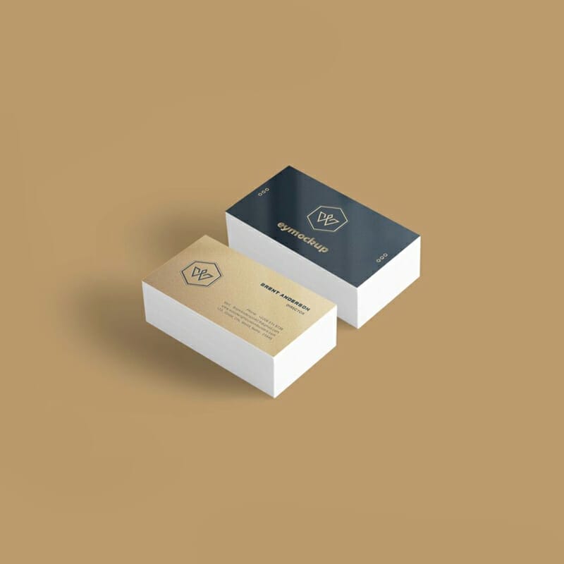 Bunch Business Card Mockup PSD